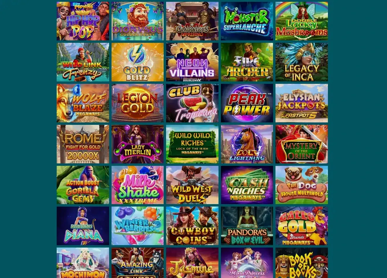 Rich Royal Login Bildschirm auf Smartphone